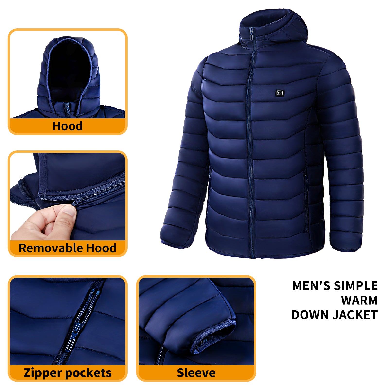 Thermox Heated Unisex Jacket with Smart Heating Technology