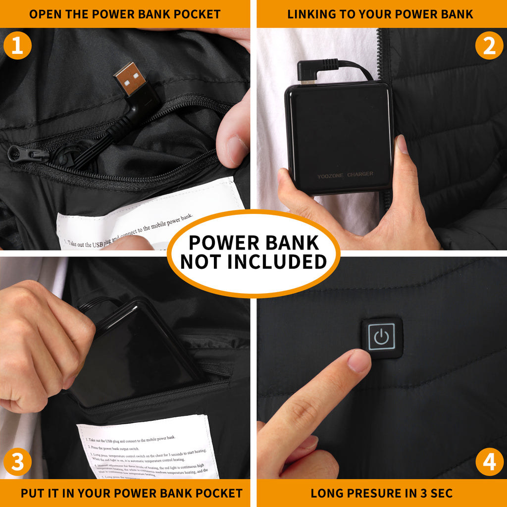 Thermox Heated Unisex Jacket with Smart Heating Technology