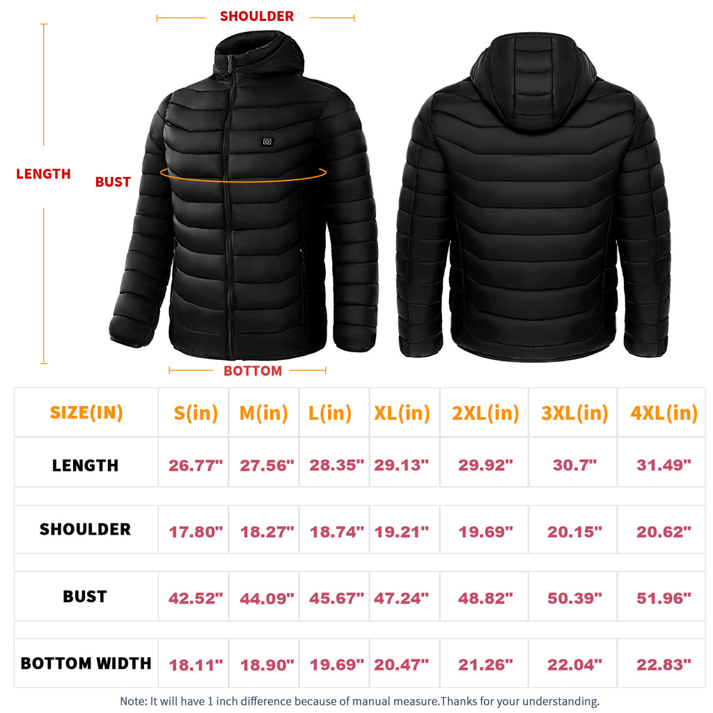 Thermox Heated Unisex Jacket with Smart Heating Technology