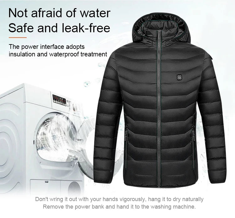 Thermox Heated Unisex Jacket with Smart Heating Technology